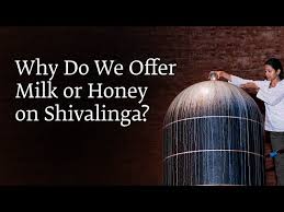 THE SPIRITUAL SIGNIFICANCE OF OFFERING MILK, HONEY, AND WATER TO THE SHIVLING