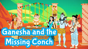 LORD GANESHA AND THE CONCH