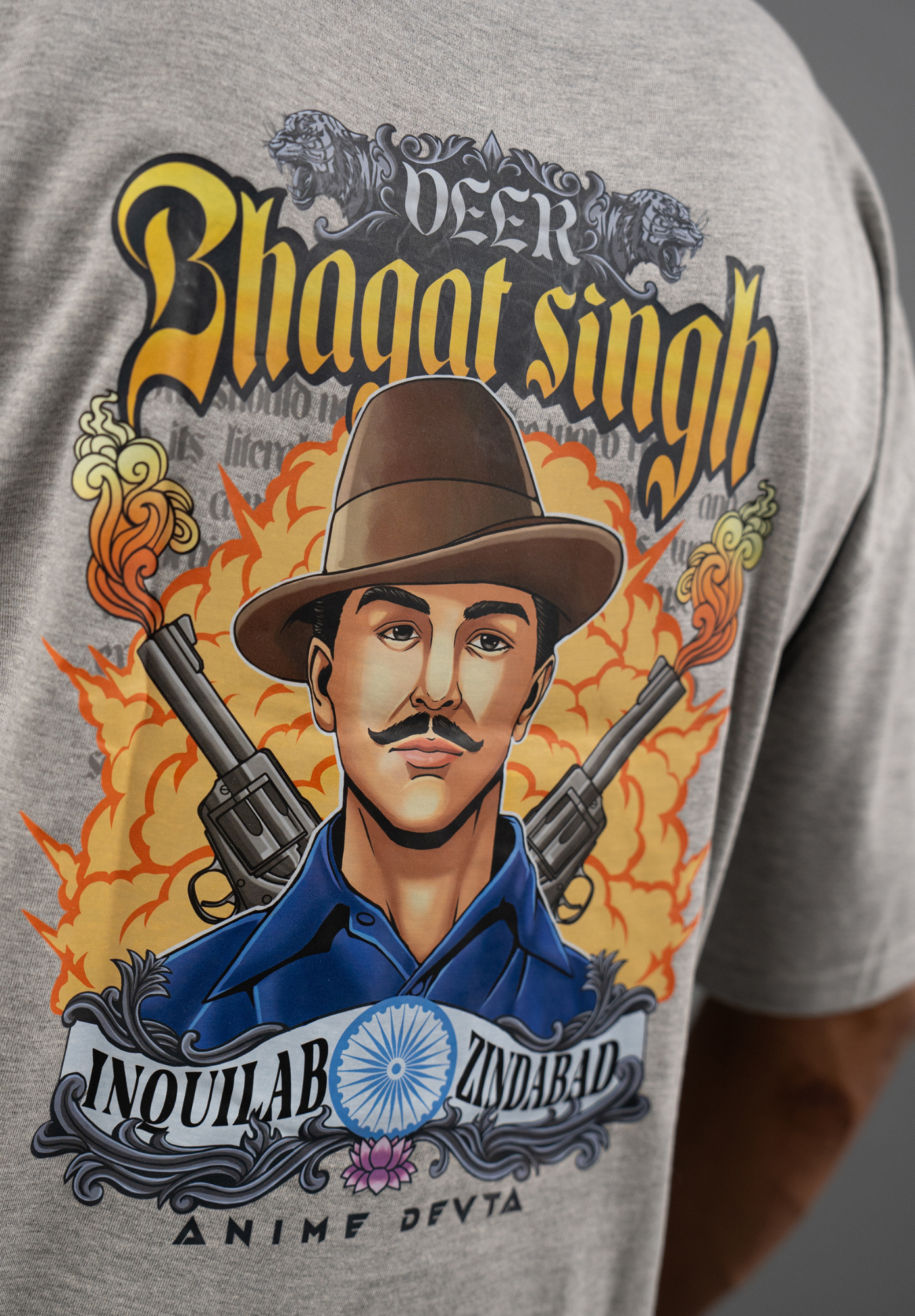Eternal Hero: Veer Bhagat Singh Tee