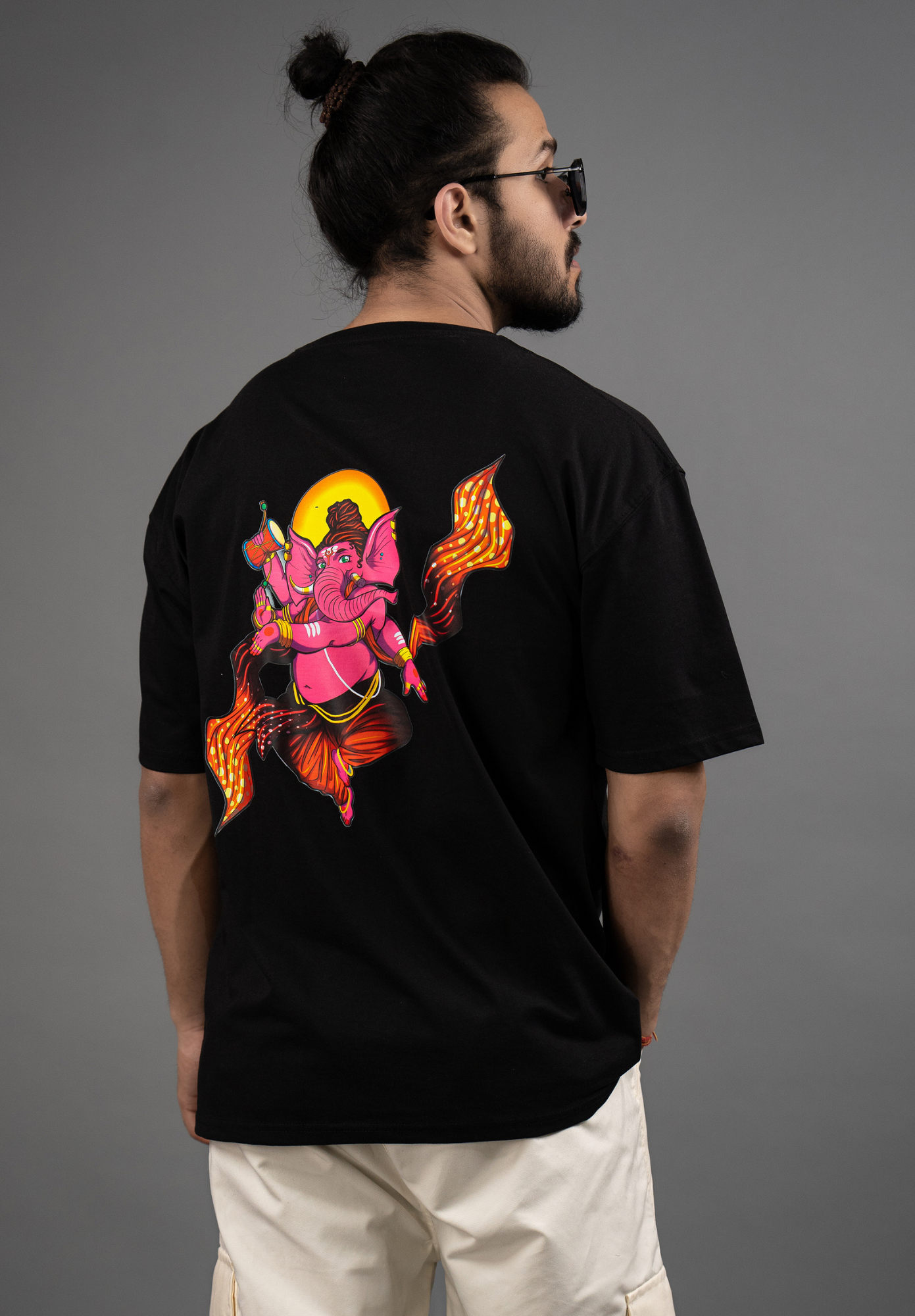 The Remover of All Obstacles: Ganesha Oversized Tshirt