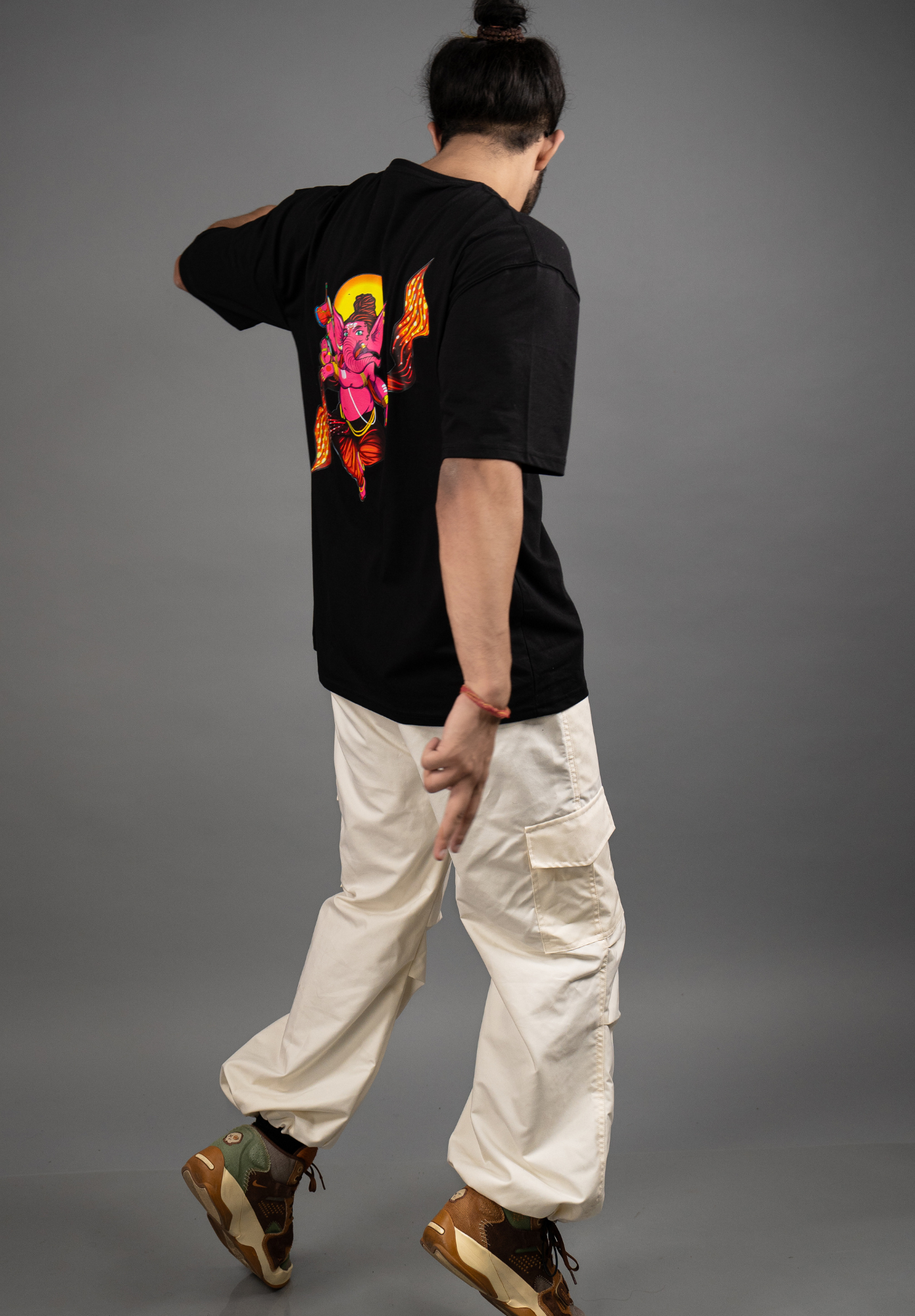 My Friend Ganesha Oversized Fit T-shirt