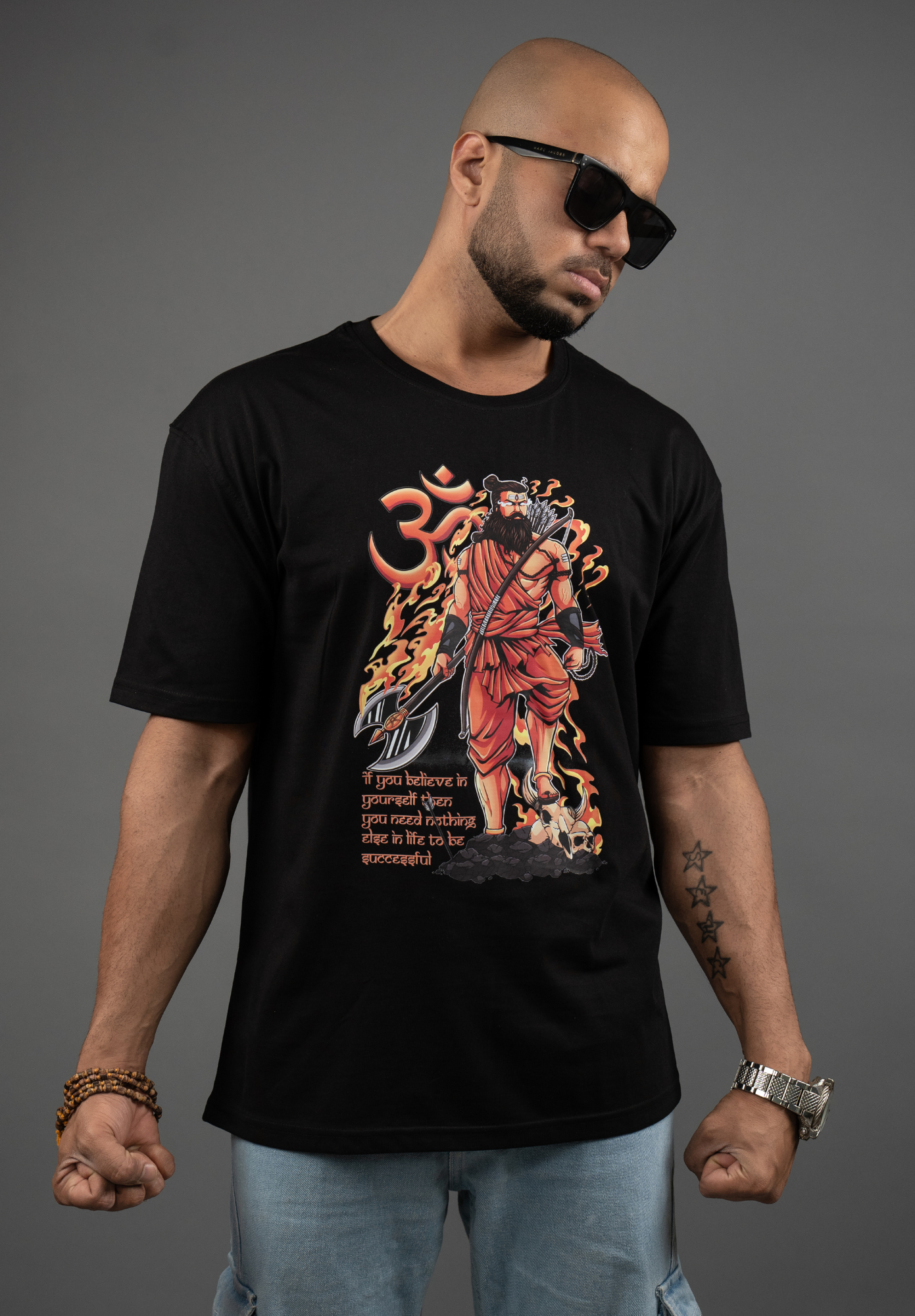 Legendary Legacy: Parshuram Oversized T-shirt