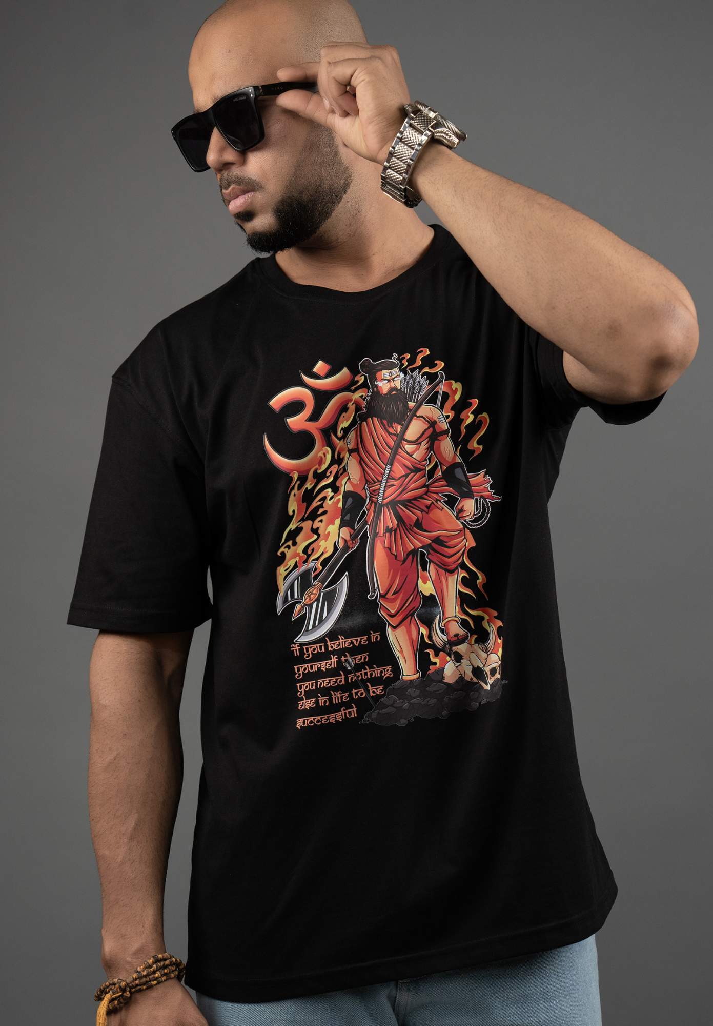 Legendary Legacy: Parshuram Oversized T-shirt