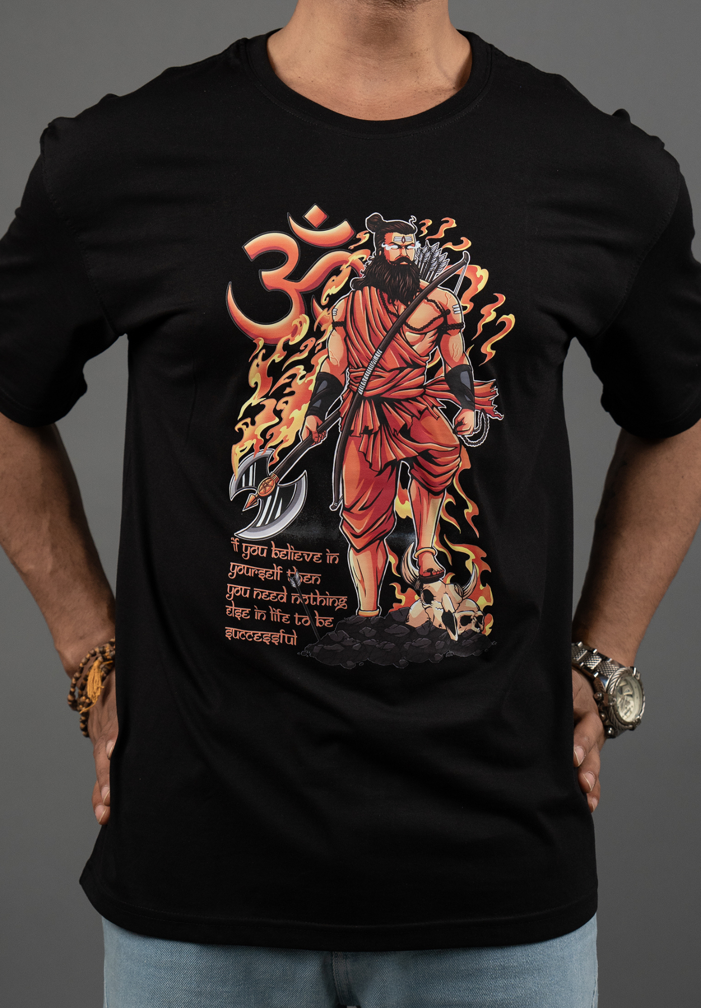 Legendary Legacy: Parshuram Oversized T-shirt