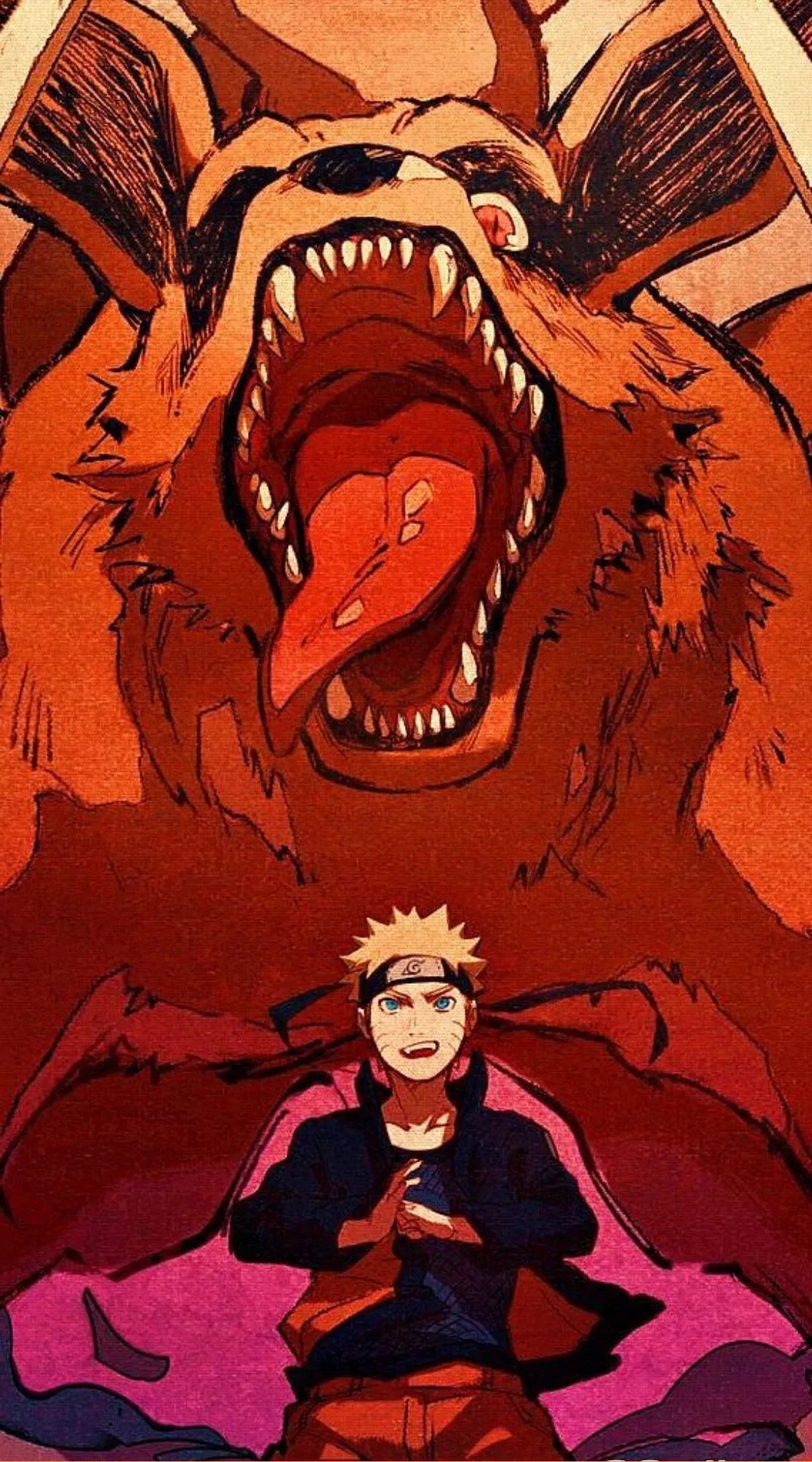 Premium Kurama Phone Skin Wrap Compatible For All Models