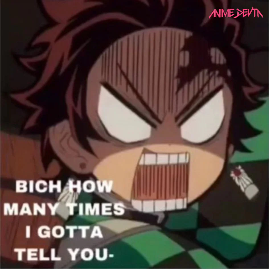 How many times I gotta tell you? Meme Sticker