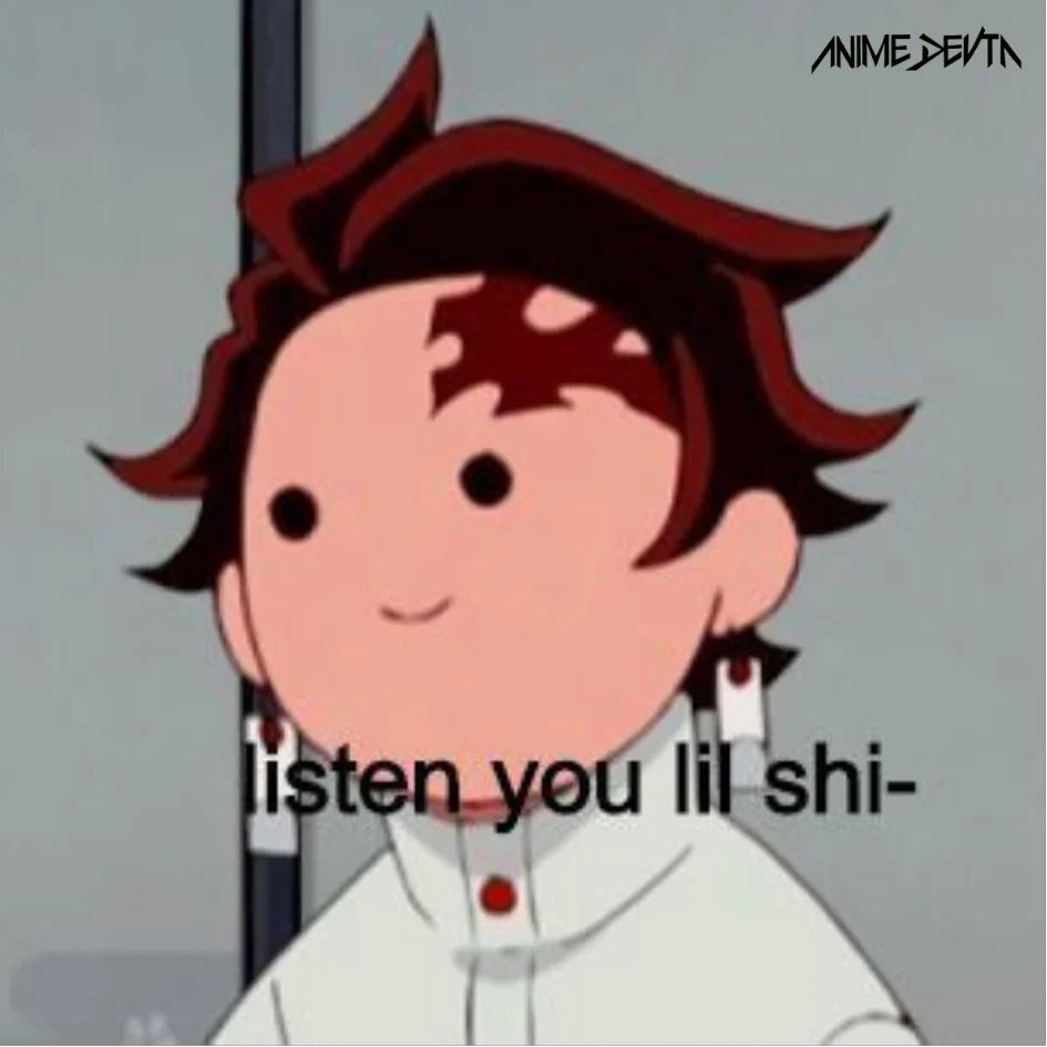 Listen you lil shi Meme Sticker