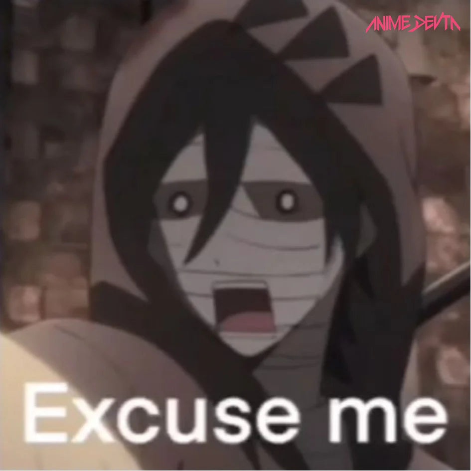 Excuse me Meme Sticker