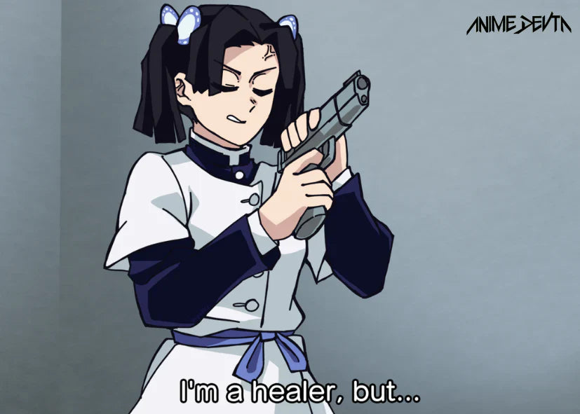 I'm a healer but Meme Sticker