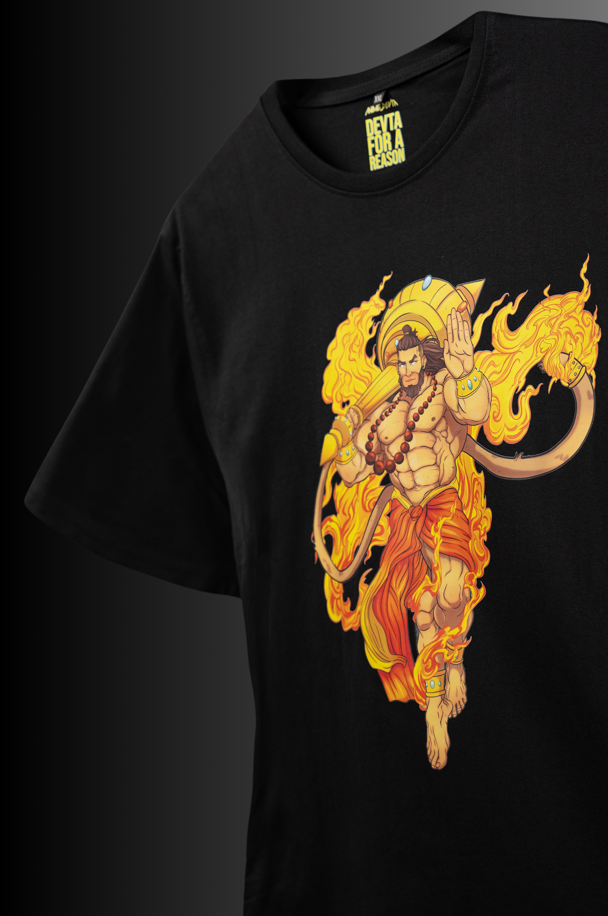 Fury of Hanuman Regular Fit T-shirt