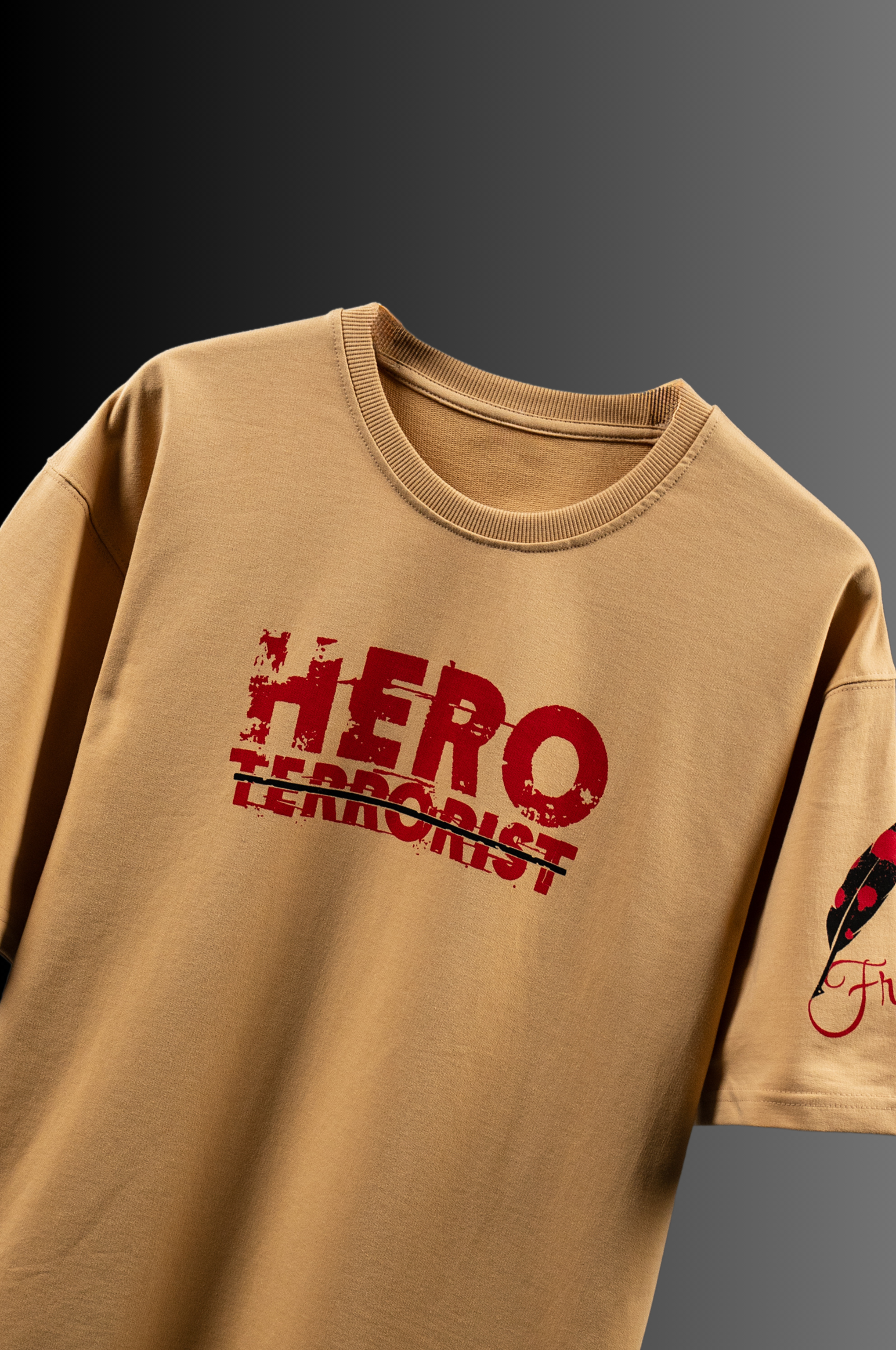 Proudly Patriotic: Veer Savarkar Tee - Puff Print