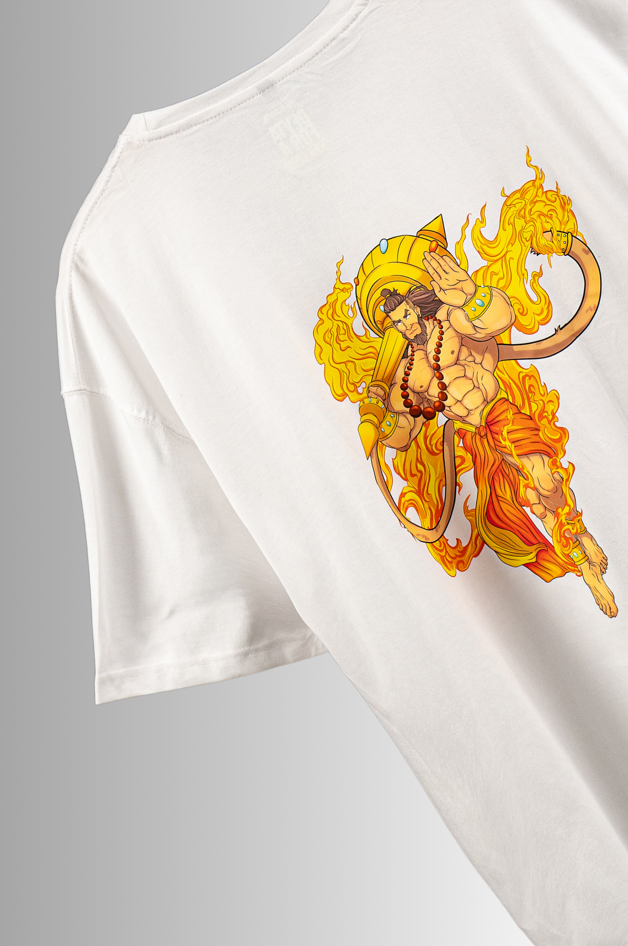 Divine Protector Hanuman Oversized T-shirt