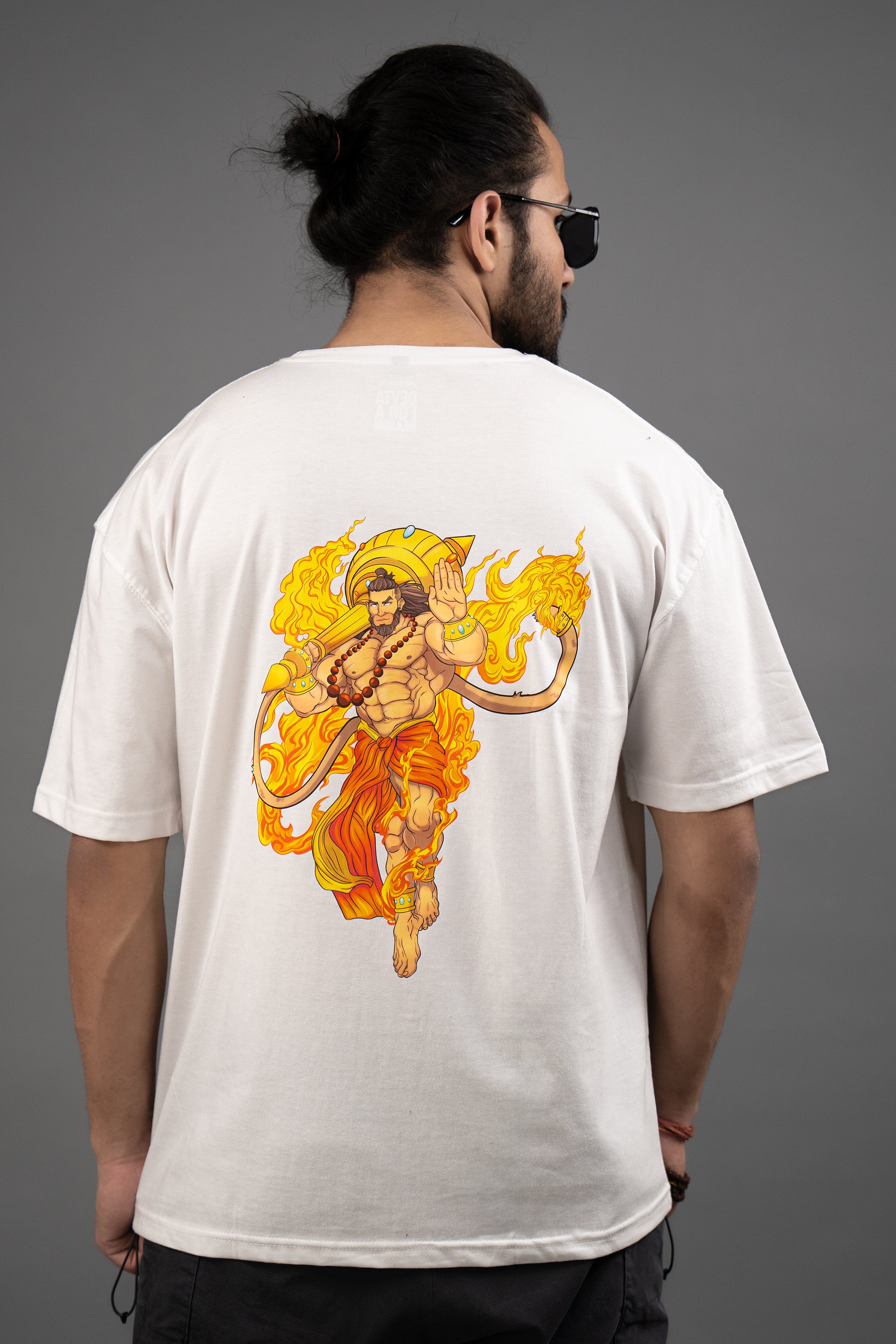 Divine Protector Hanuman Oversized T-shirt