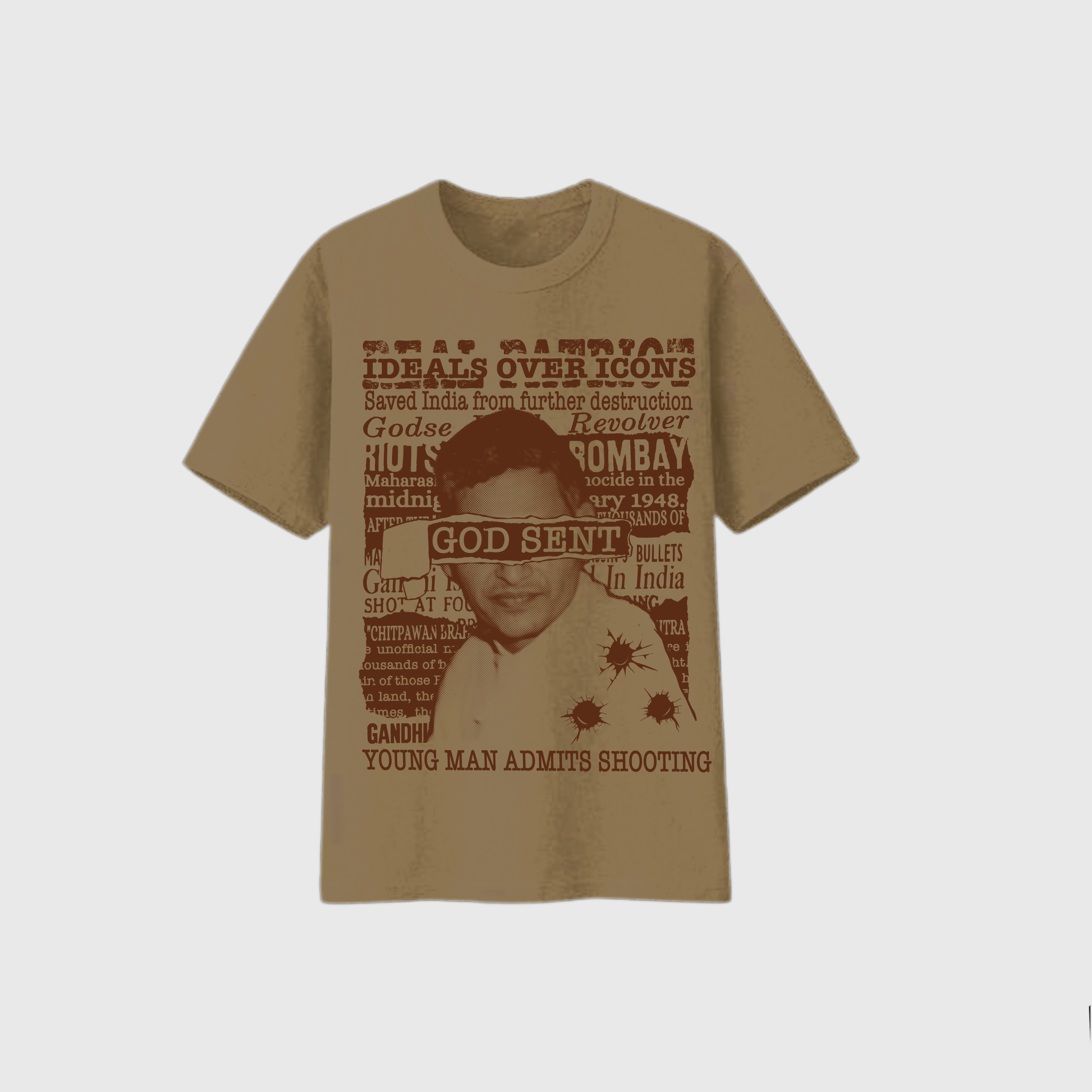 Nathuram Godse Oversized Tshirt