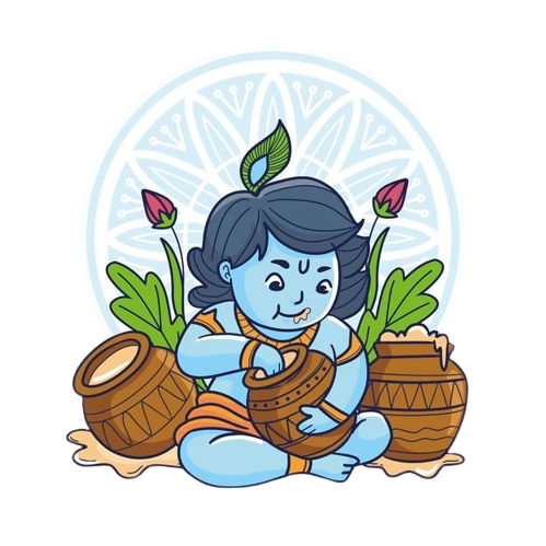 Krishna Sticker (5 of 8)