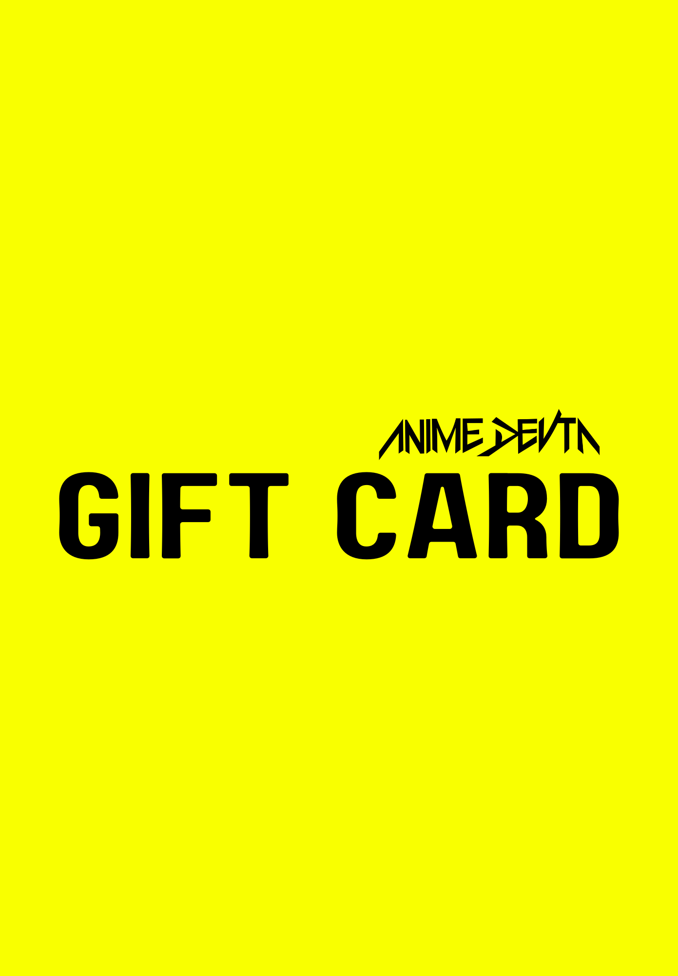 Anime Devta Gift Card