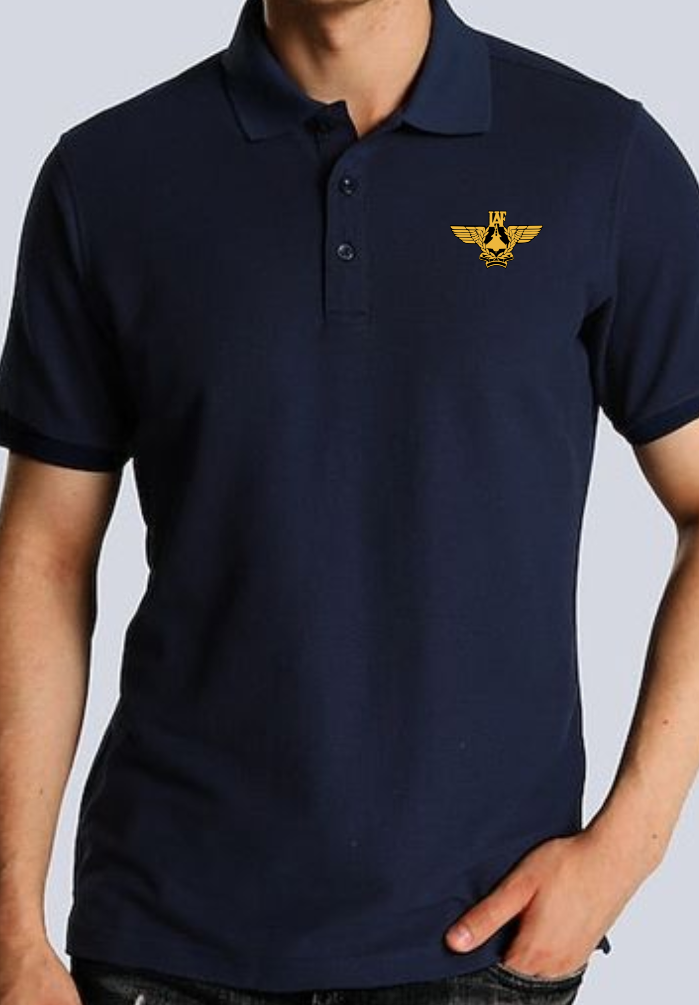 Airforce Inspired Polo T-shirt