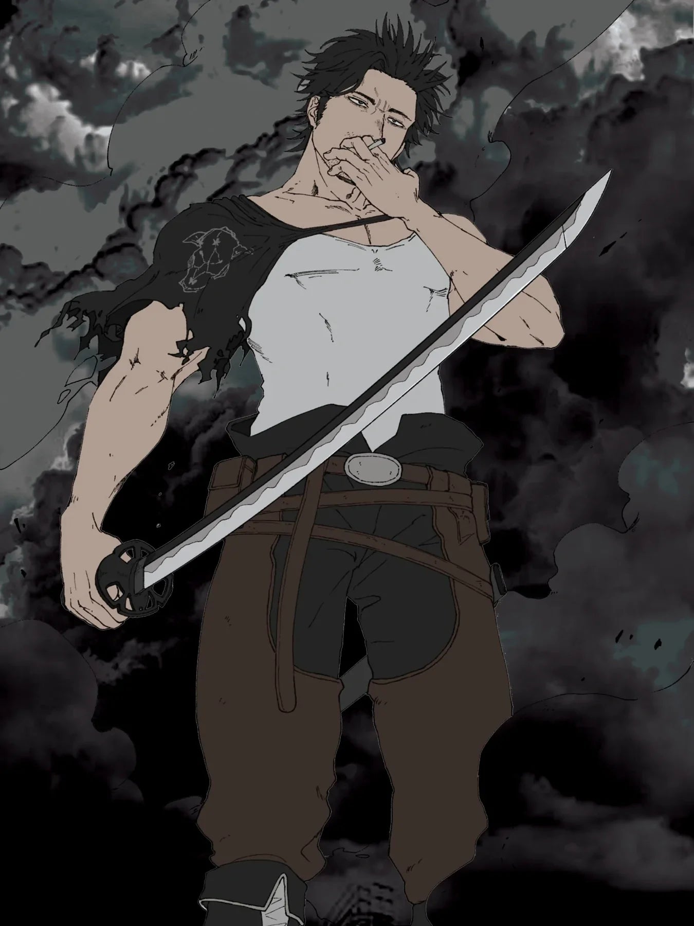 Black Bull's Captain Poster