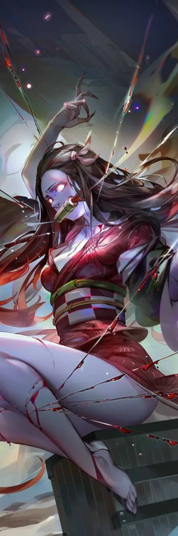 Demon Blood Manipulation Bookmark