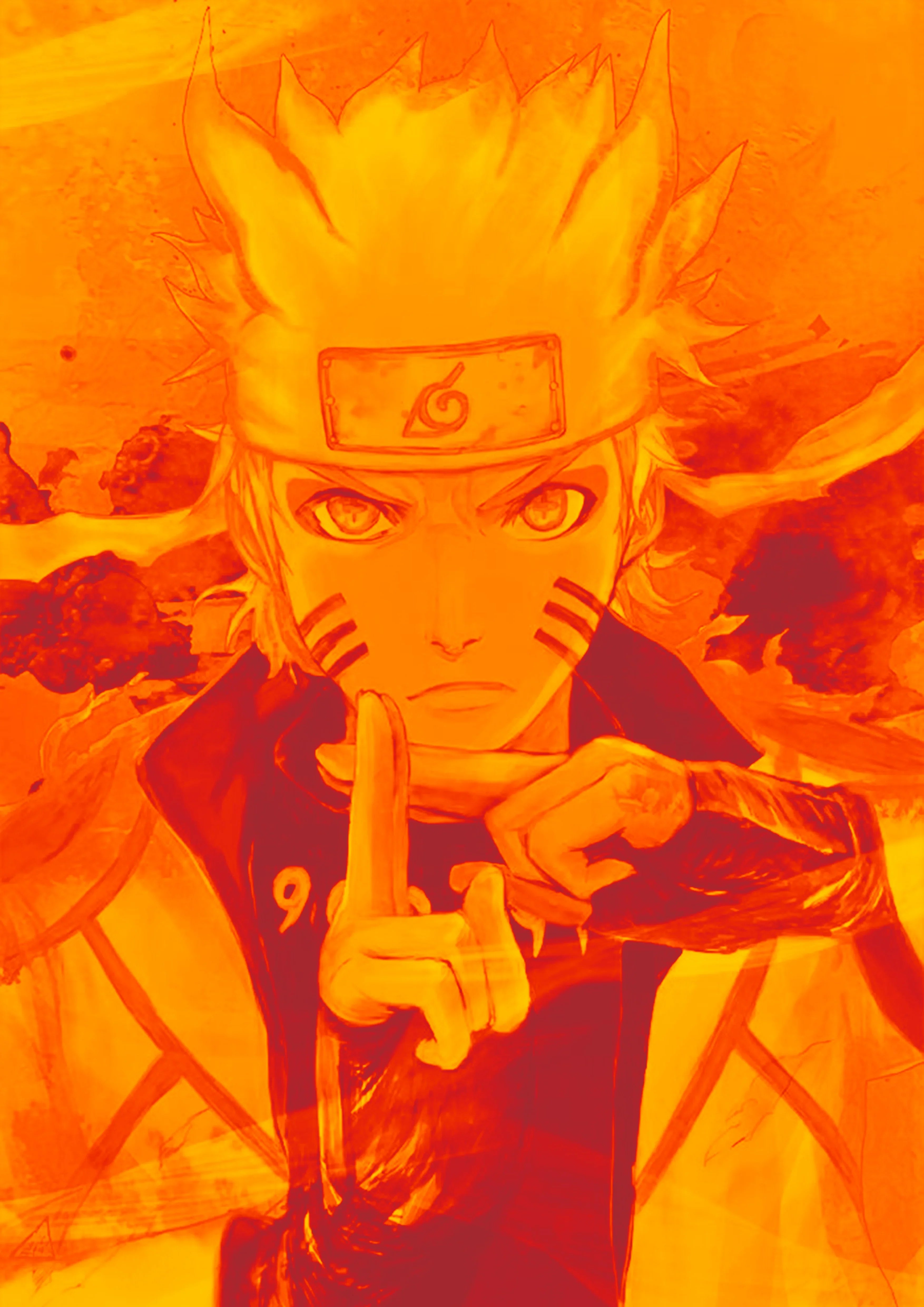 Six Path Sage Mode Poster