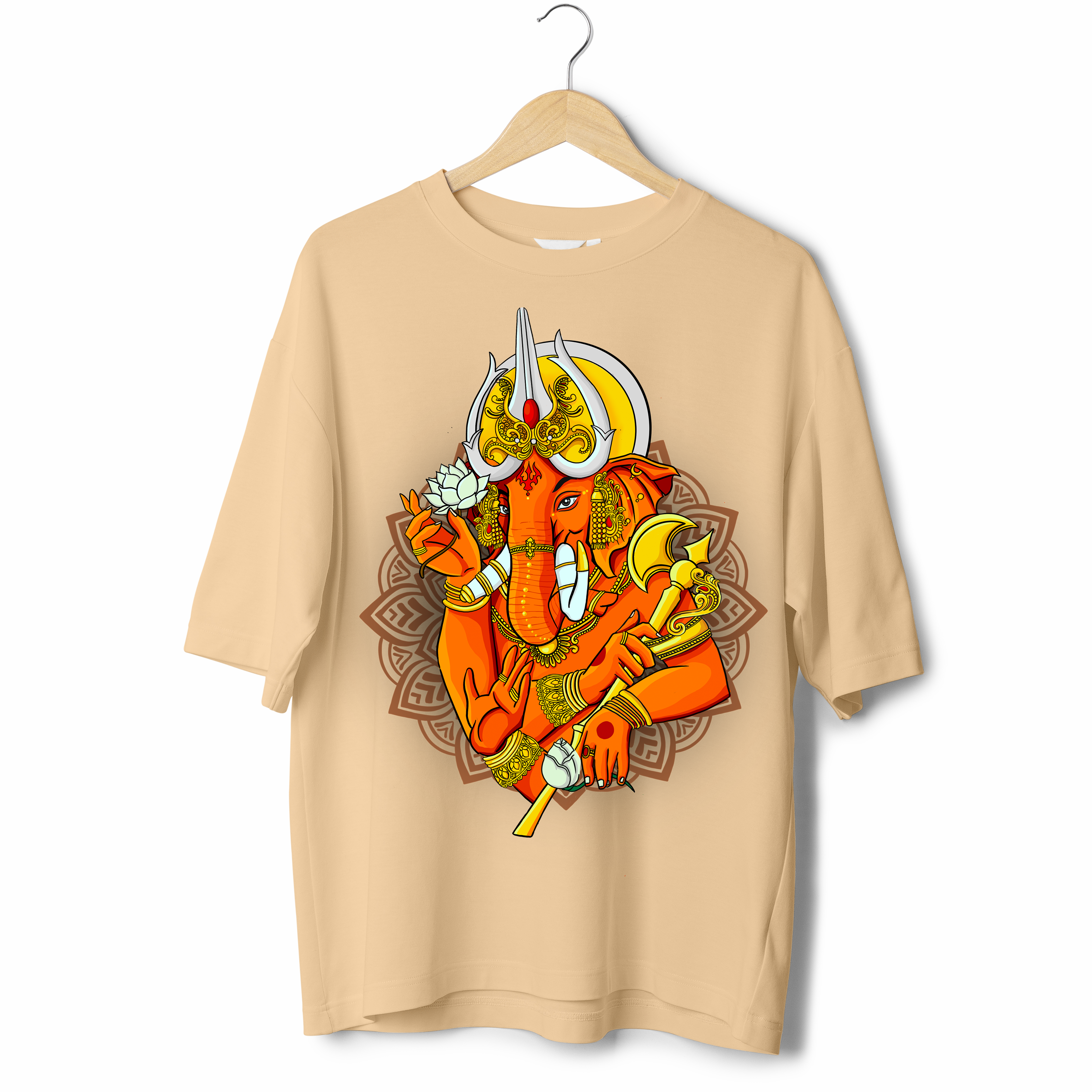 Sidhi Vinayak Ji Oversized Tshirt