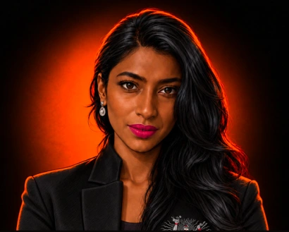 Anime portrait of Dr. Jayati Talukdar