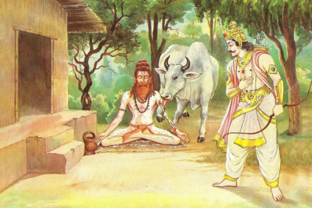 The Tale of Vashishta and Vishwamitra: A Journey from Conflict to Enlightenment