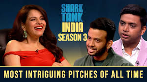 INTRIGUING PITCHES ON SHARK TANK INDIA