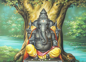 THE DIVINE BIRTH OF LORD GANESHA