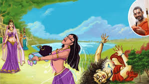 PUTANA'S FAILED ATTEMPT TO KILL LORD KRISHNA