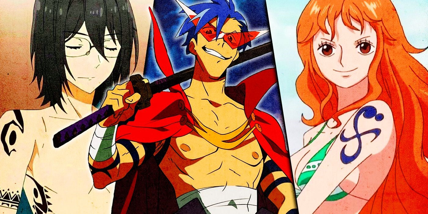 BEST TATTOOED CHARACTERS IN ANIME THAT LOOK SUPER COOL