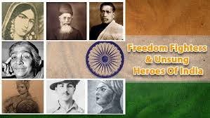 UNSUNG FREEDOM FIGHTERS OF INDIA