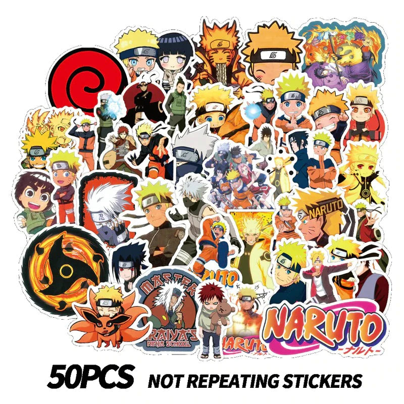 Shinobi Stickers Set of 50