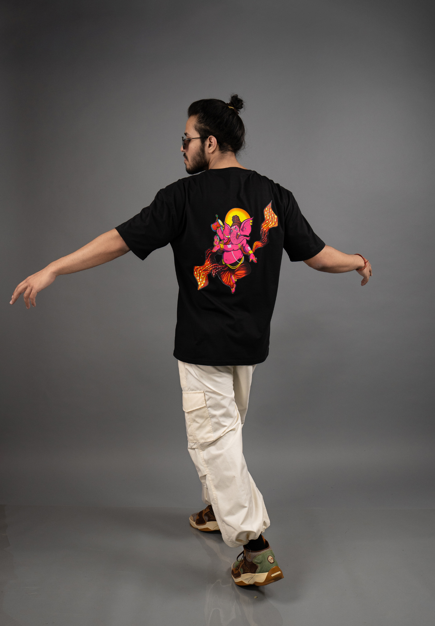 The Remover of All Obstacles: Ganesha Oversized Tshirt