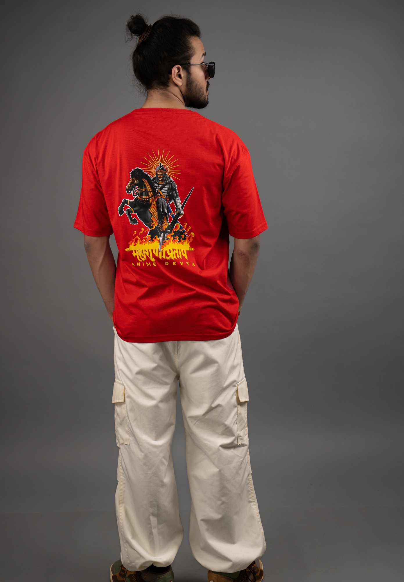 Braveheart Tribute: Maharana Pratap Oversized T-shirt