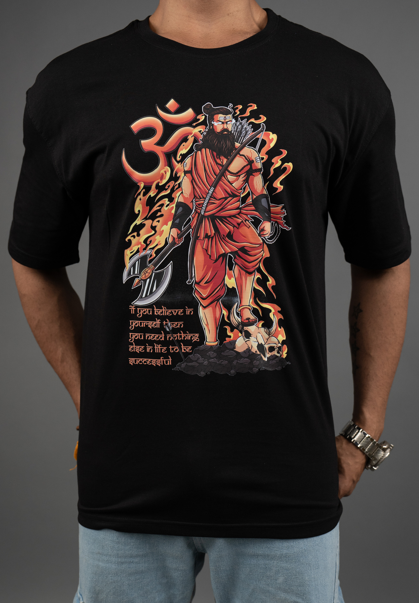 Legendary Legacy: Parshuram Oversized T-shirt