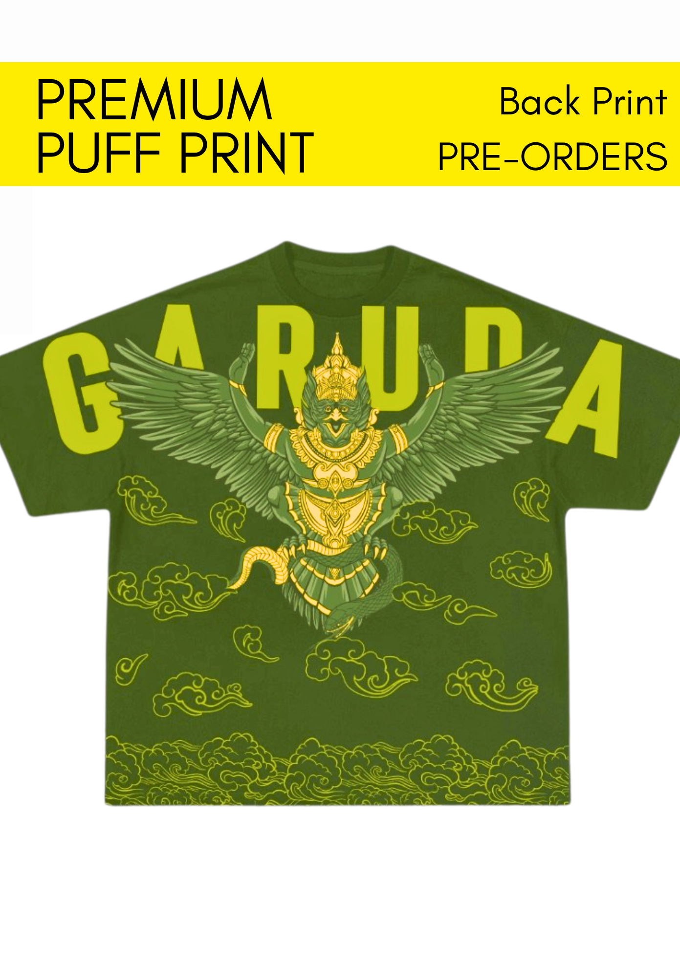Garuda - Premium Puff Print (PRE-ORDERS)