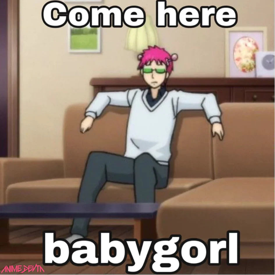 Come here Babygorl Meme Sticker