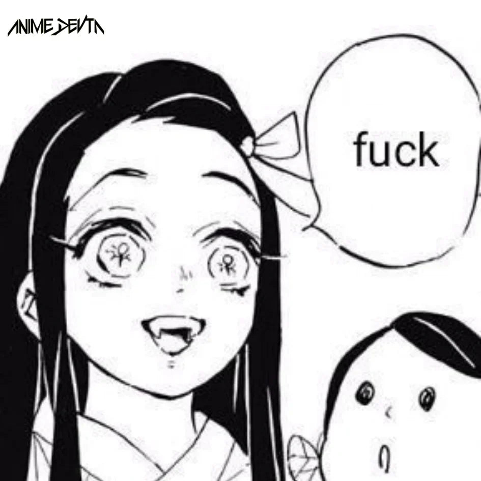 Duck Nezuko Meme Sticker