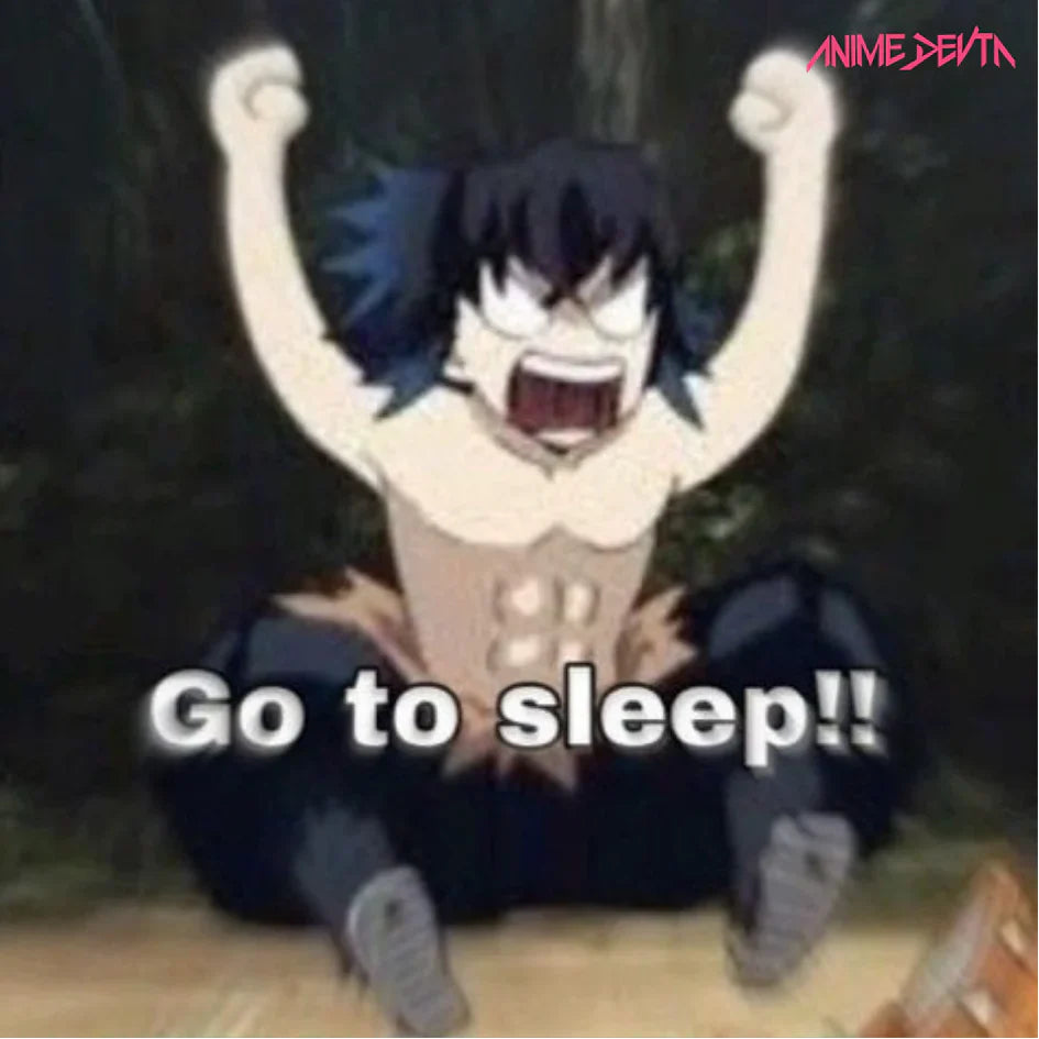 Go to sleep Meme Sticker