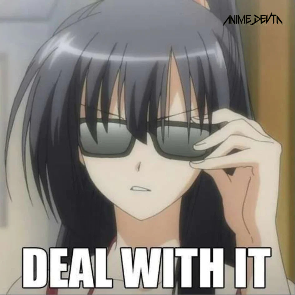 Deal with it Meme Sticker