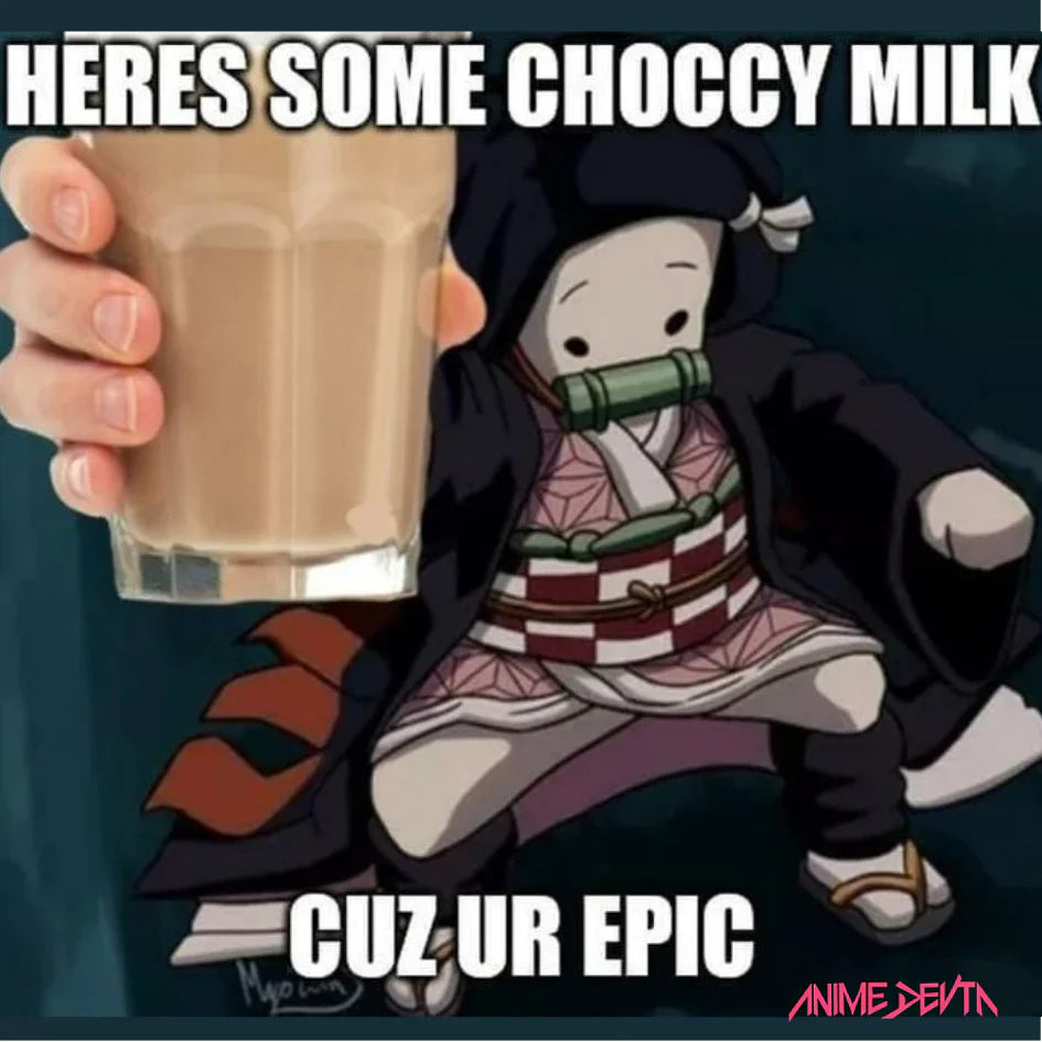 Here is some chocky milk Meme Sticker