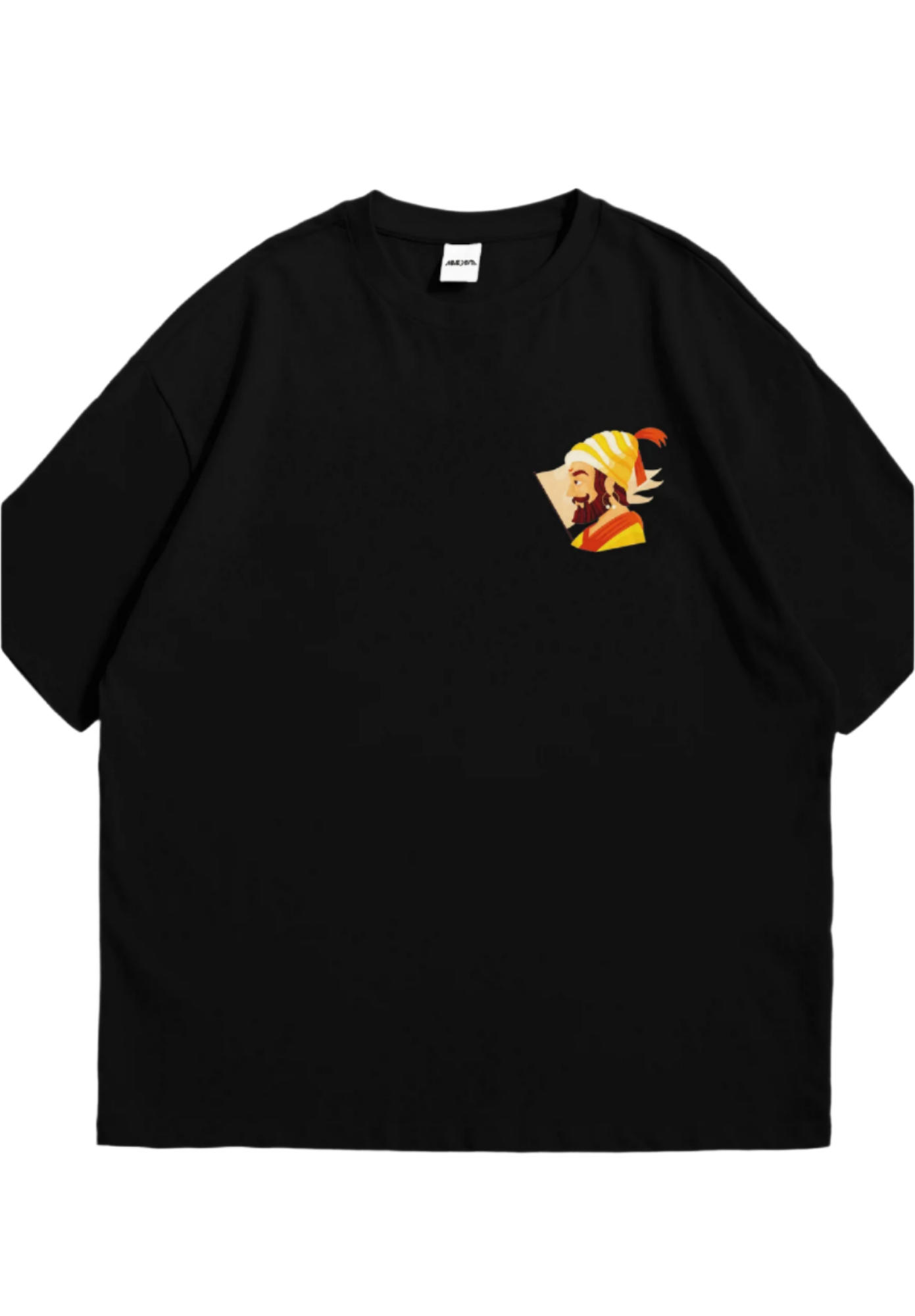 Shivaji Maharaj Ji Minimal Oversized Tshirt