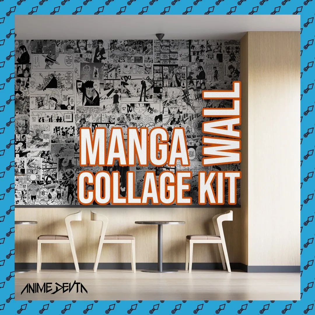 Manga Wall Collage Kit