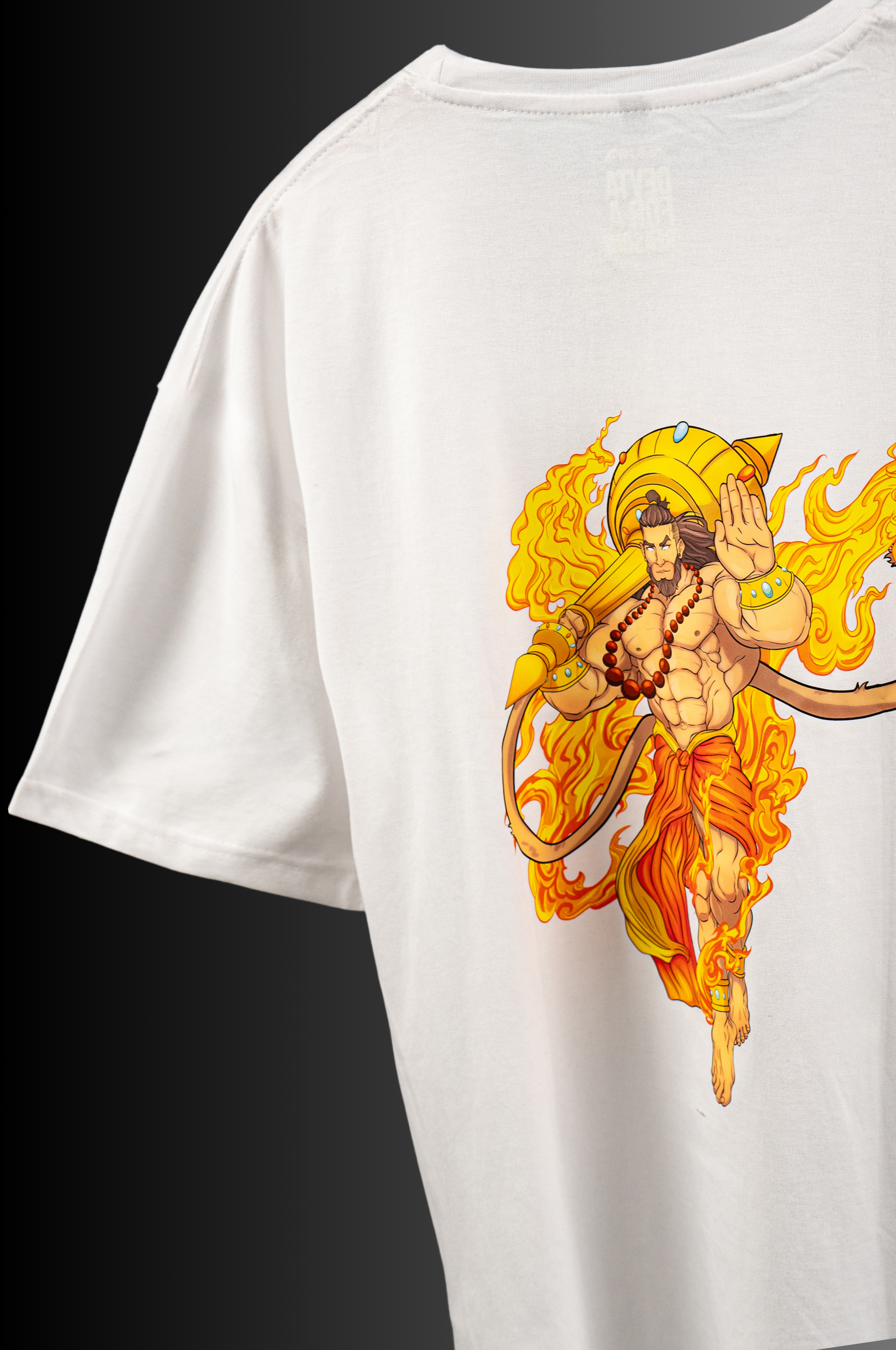 Divine Protector Hanuman Oversized T-shirt