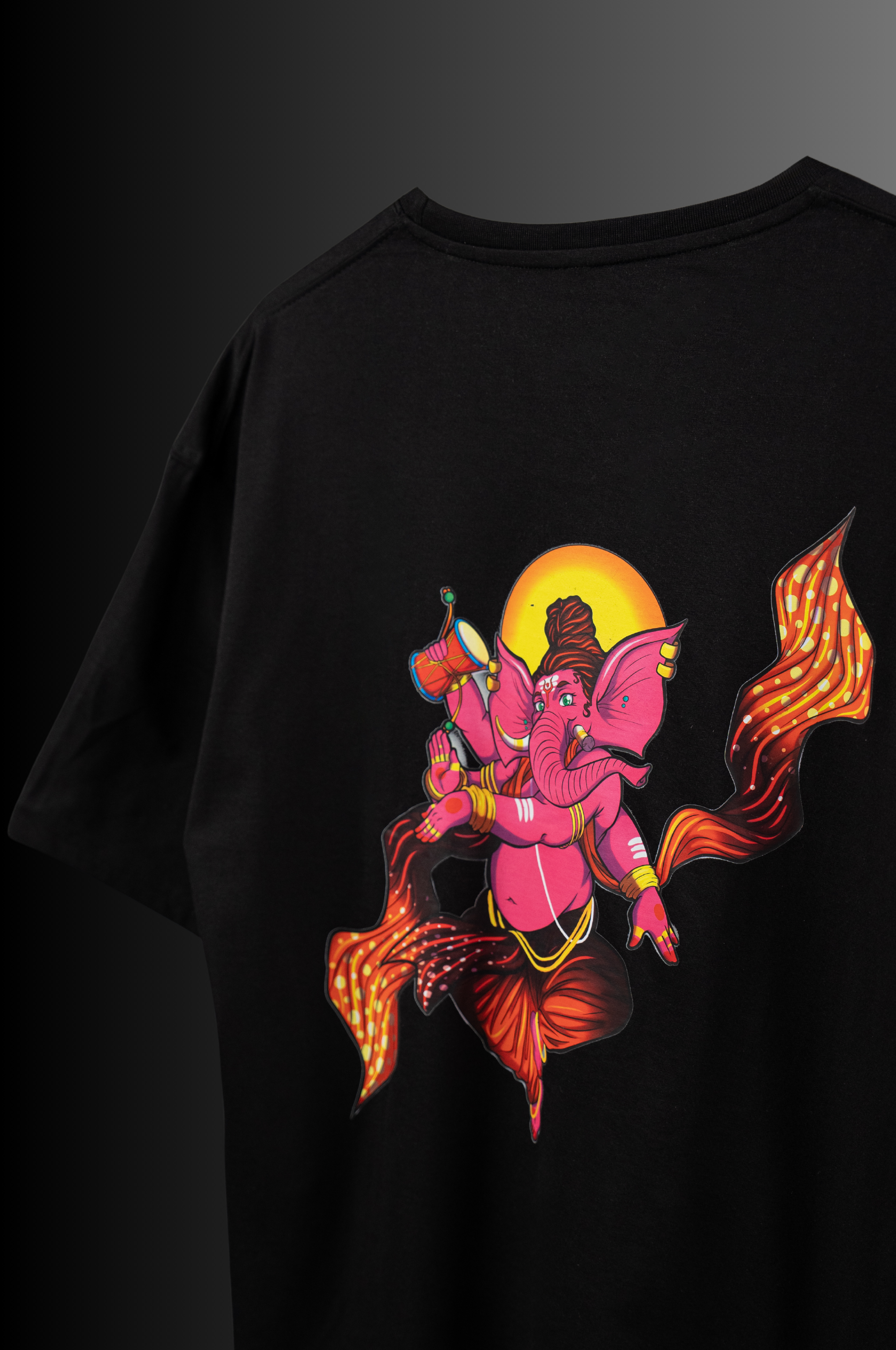 The Remover of All Obstacles: Ganesha Oversized Tshirt