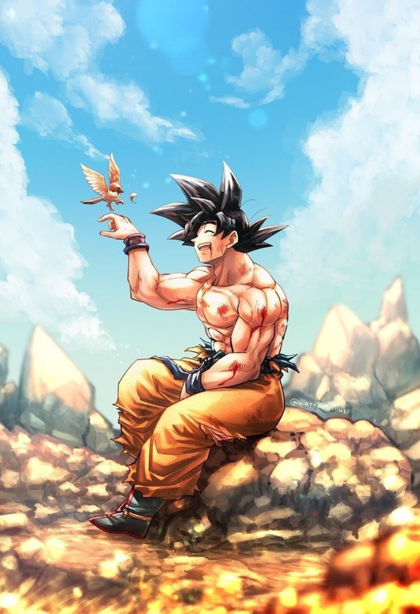 Victorious Goku Poster
