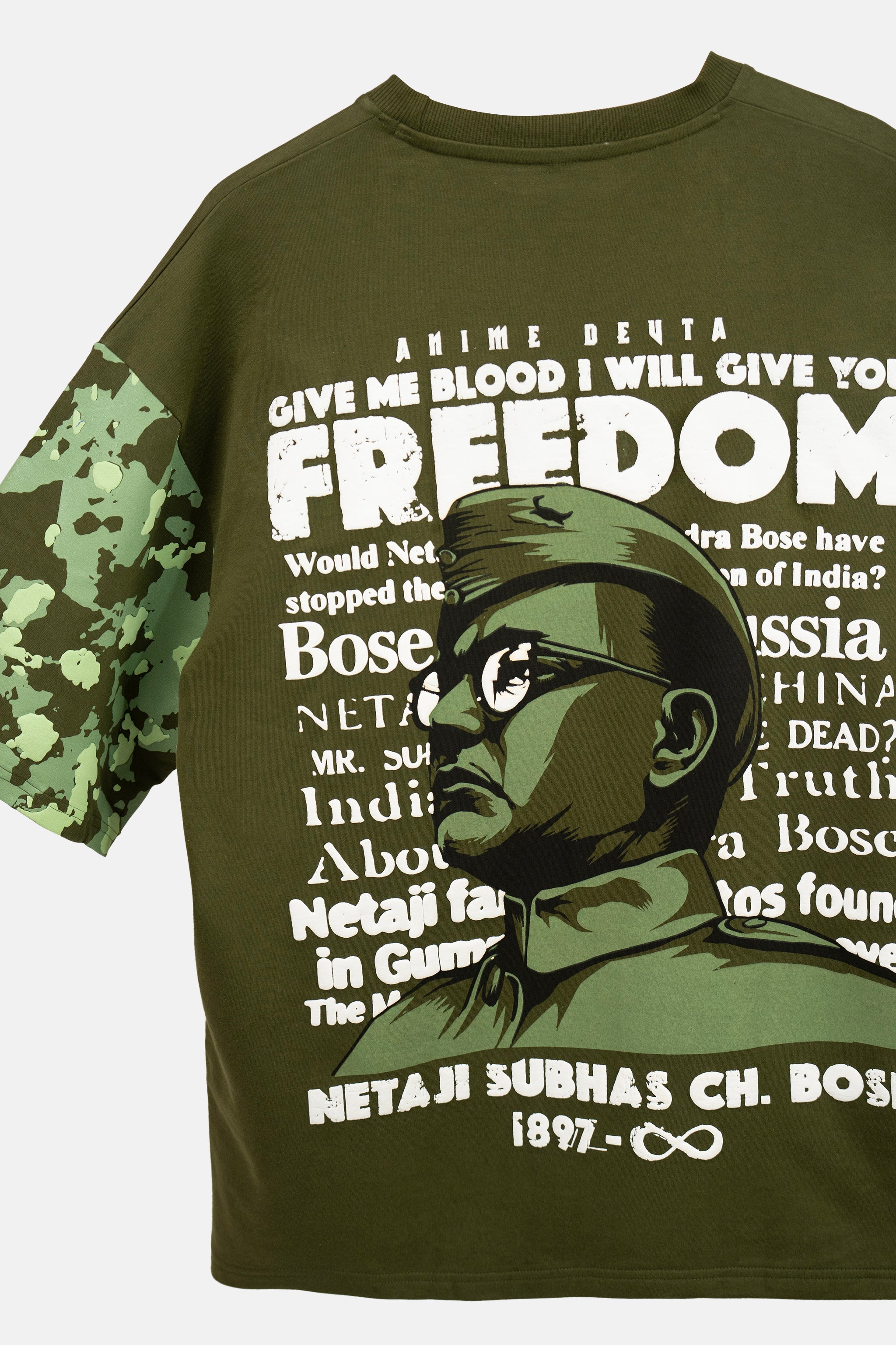 Netaji Subhas Ch Bose: Puff Print