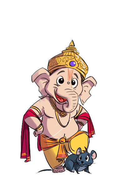 Ganesha Sticker 3