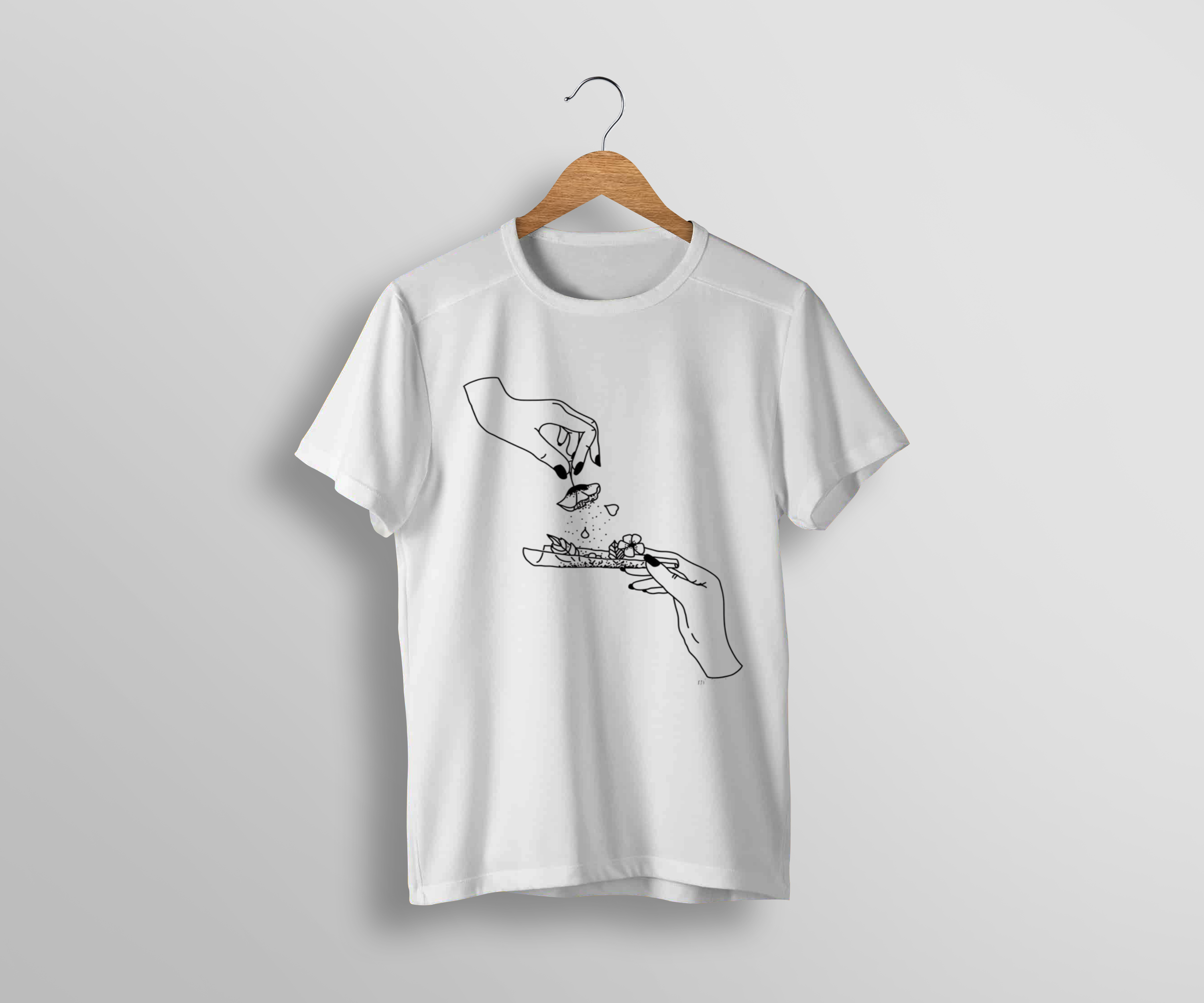 Herbal Leaves Graphic Tshirt